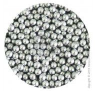 Посыпка "Серебрянные шарики" 3-4 мм  50г